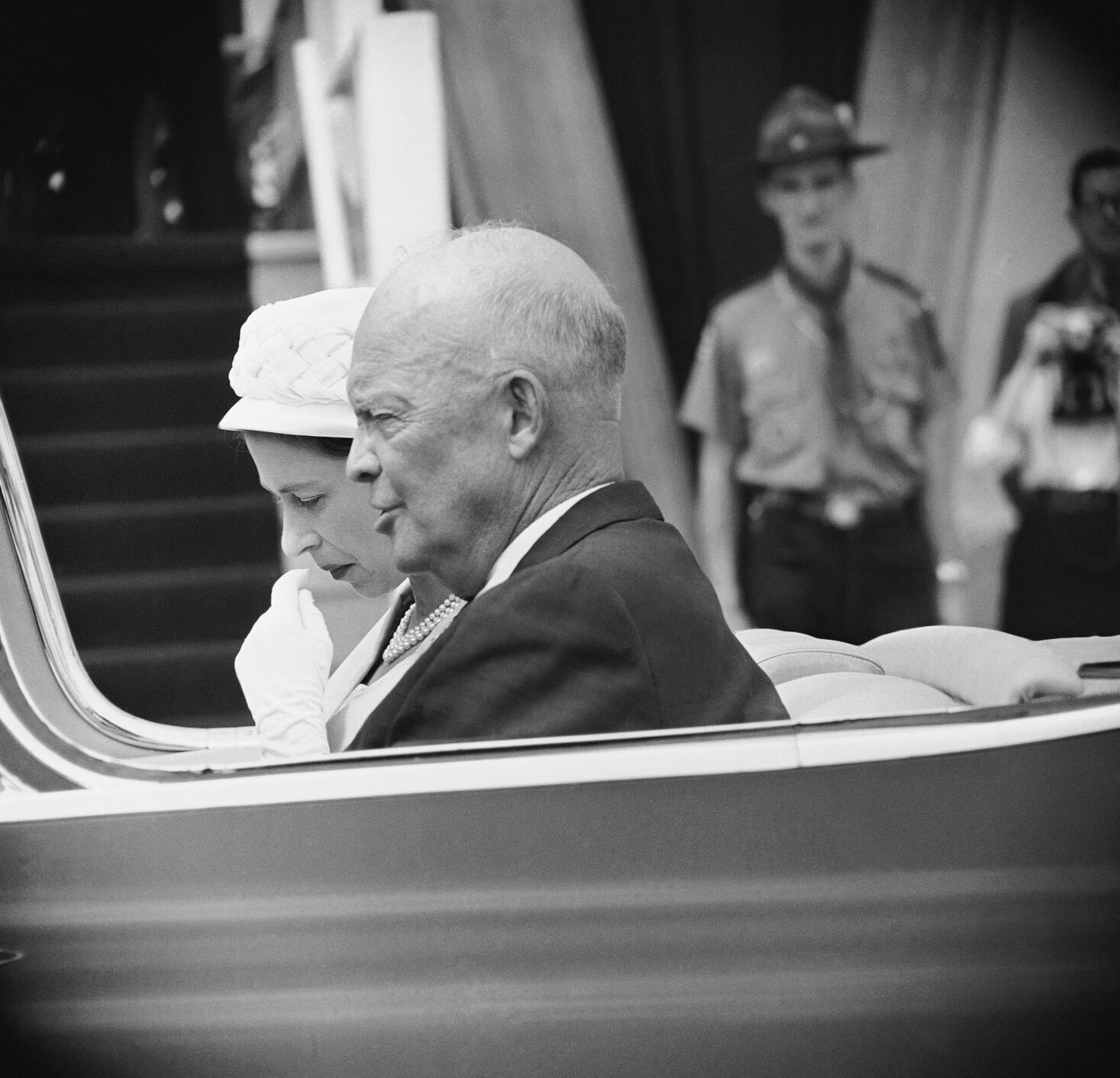 1959: Queen Elizabeth II and President Dwight Eisenhower